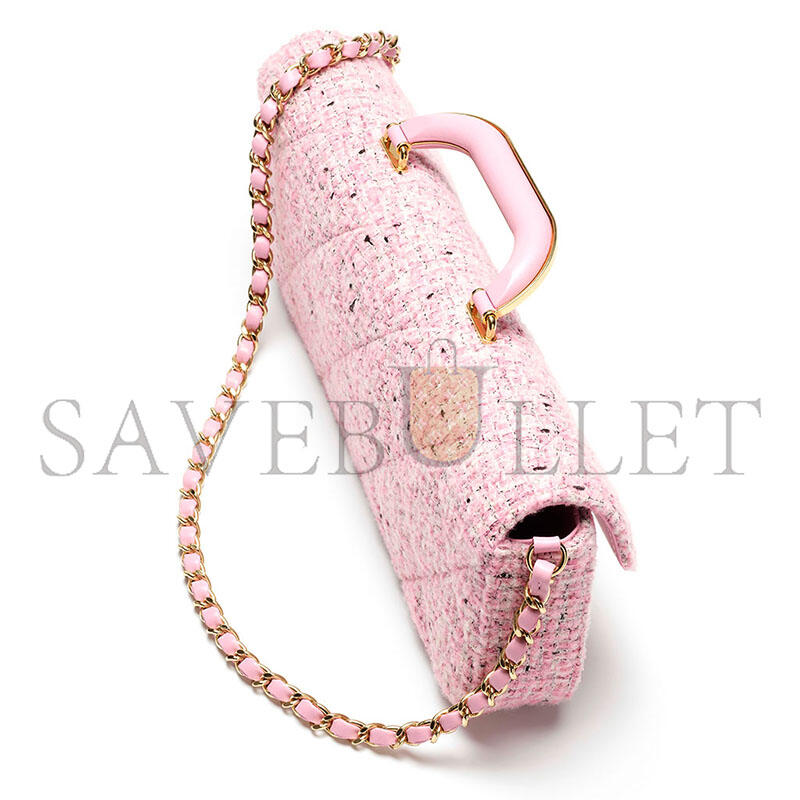 Ch**el large flap bag with top handle as5807 (30*12.5*5cm)
